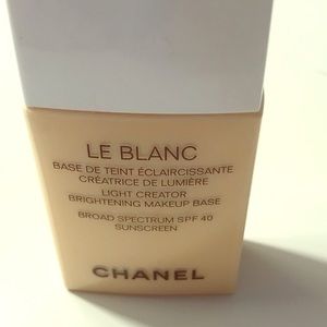 Chanel le blanc brightening makeup base